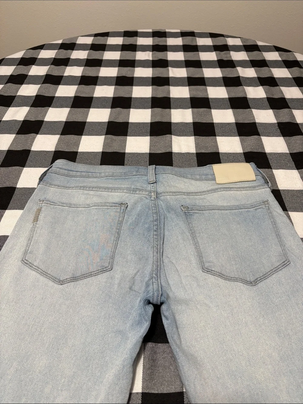 PAIGE Transcend Federal Slim Straight Jean Sefton Men 30 x 33 Stretch Light Wash